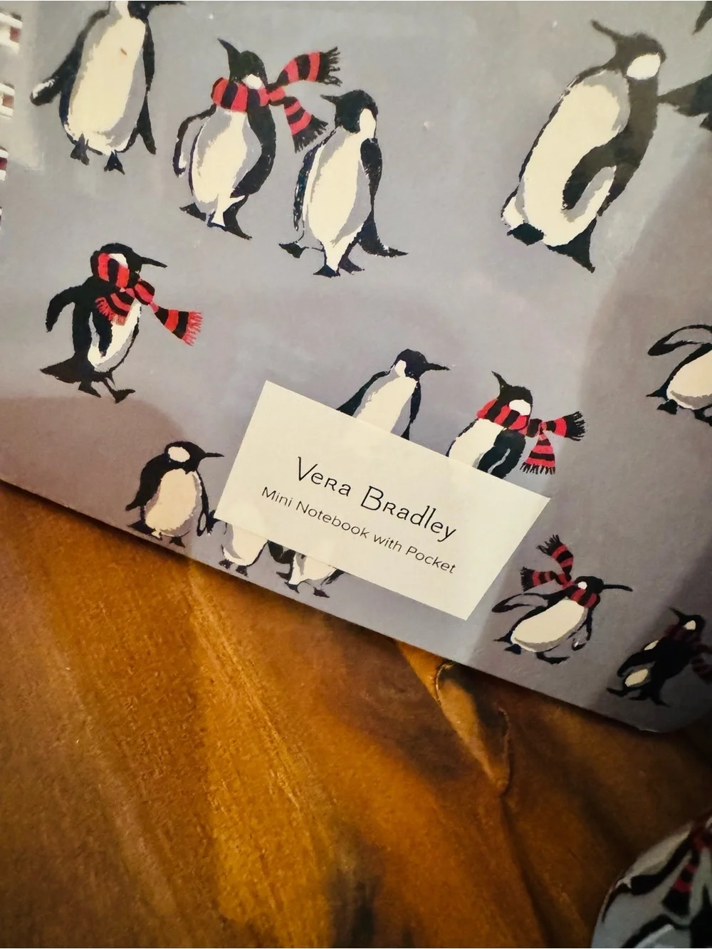 New! Vera Bradley Penguin Travel Mug, Notebook and Pencil Set